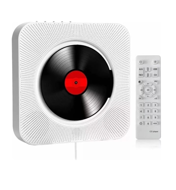 REPRODUCTOR PORTATIL DE CD CON BOCINA - 3