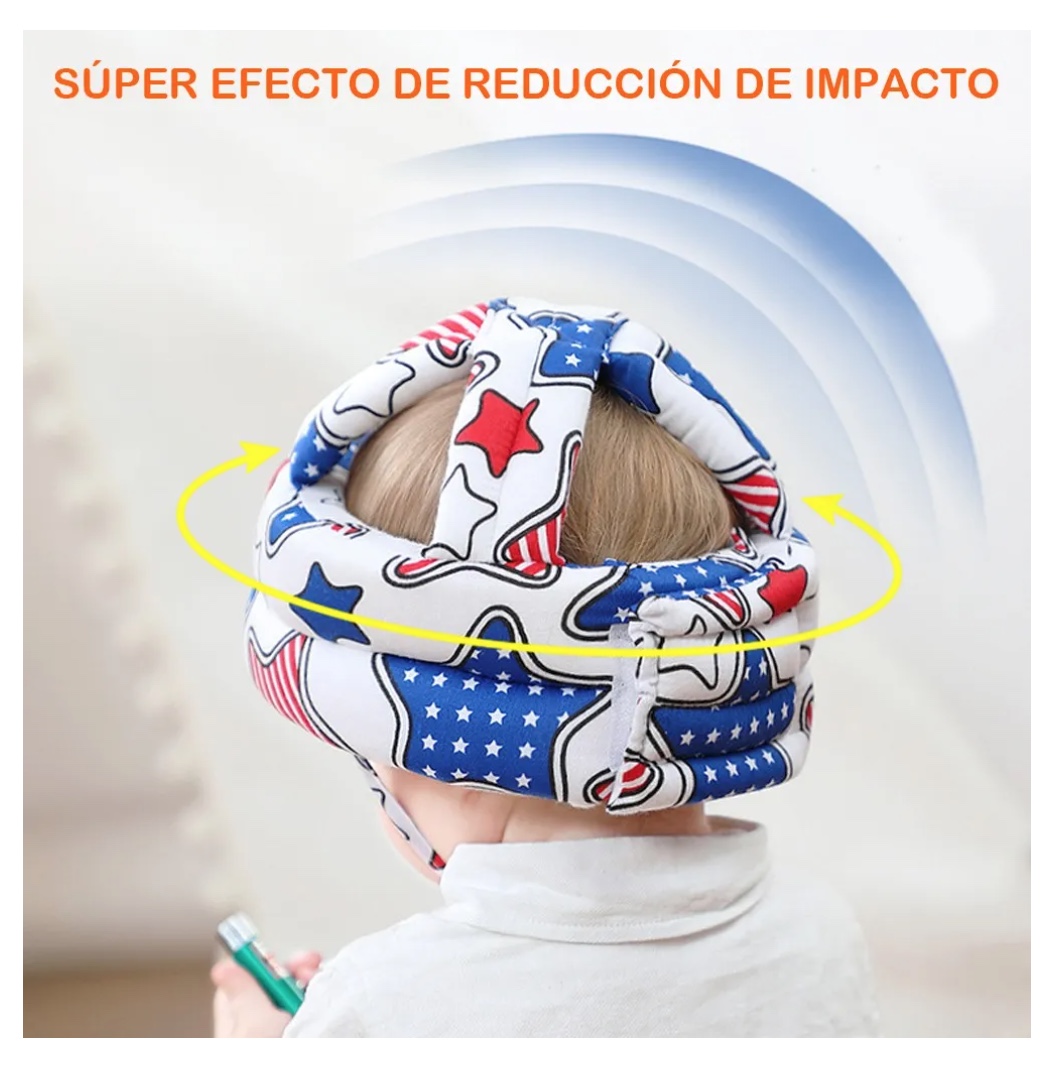 ACOLCHADO BEBES GORRO SEGURIDAD - 4