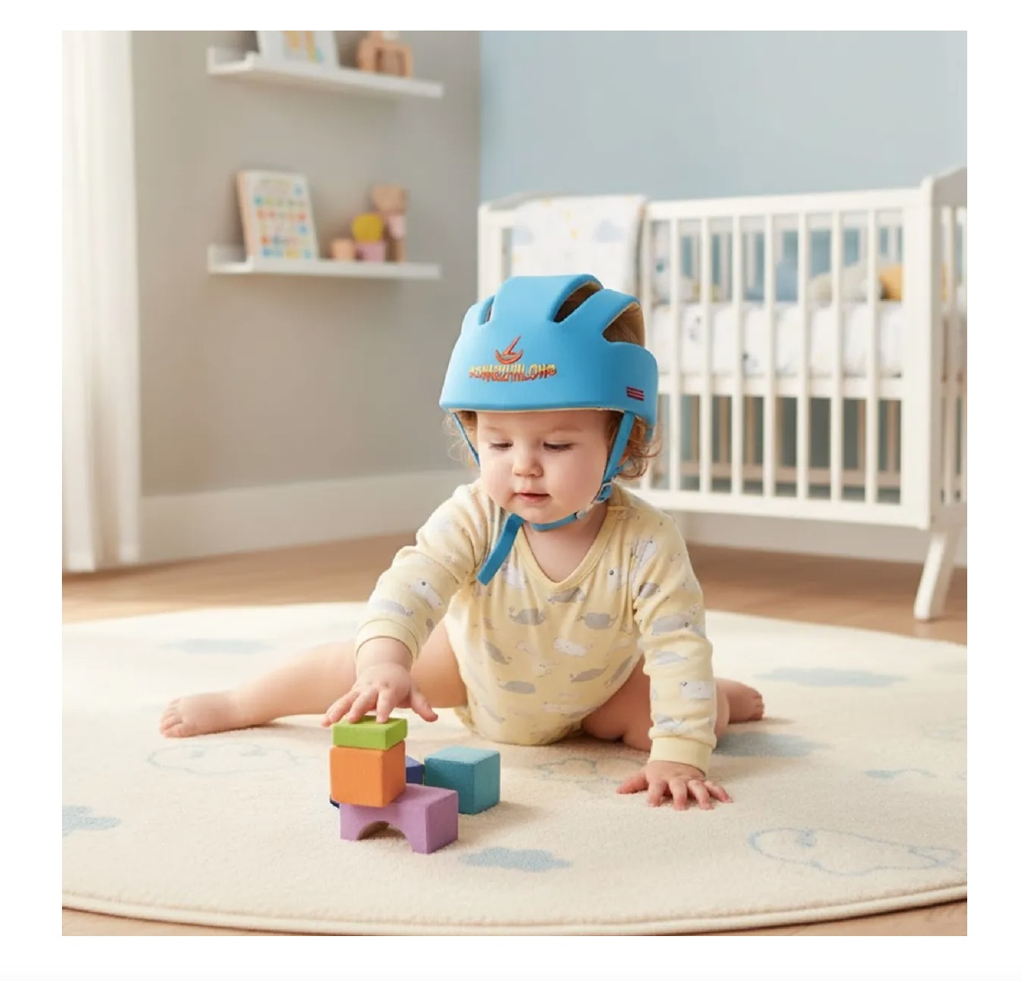 CASCO PROTECCION SEGURIDAD BEBE - 5