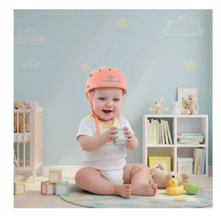 CASCO PROTECCION SEGURIDAD BEBE - 4