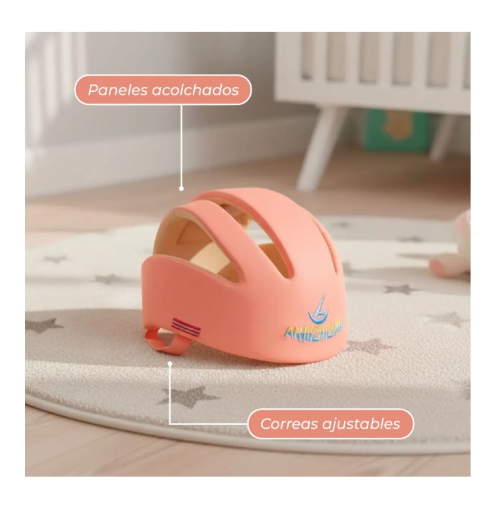 CASCO PROTECCION SEGURIDAD BEBE - 5