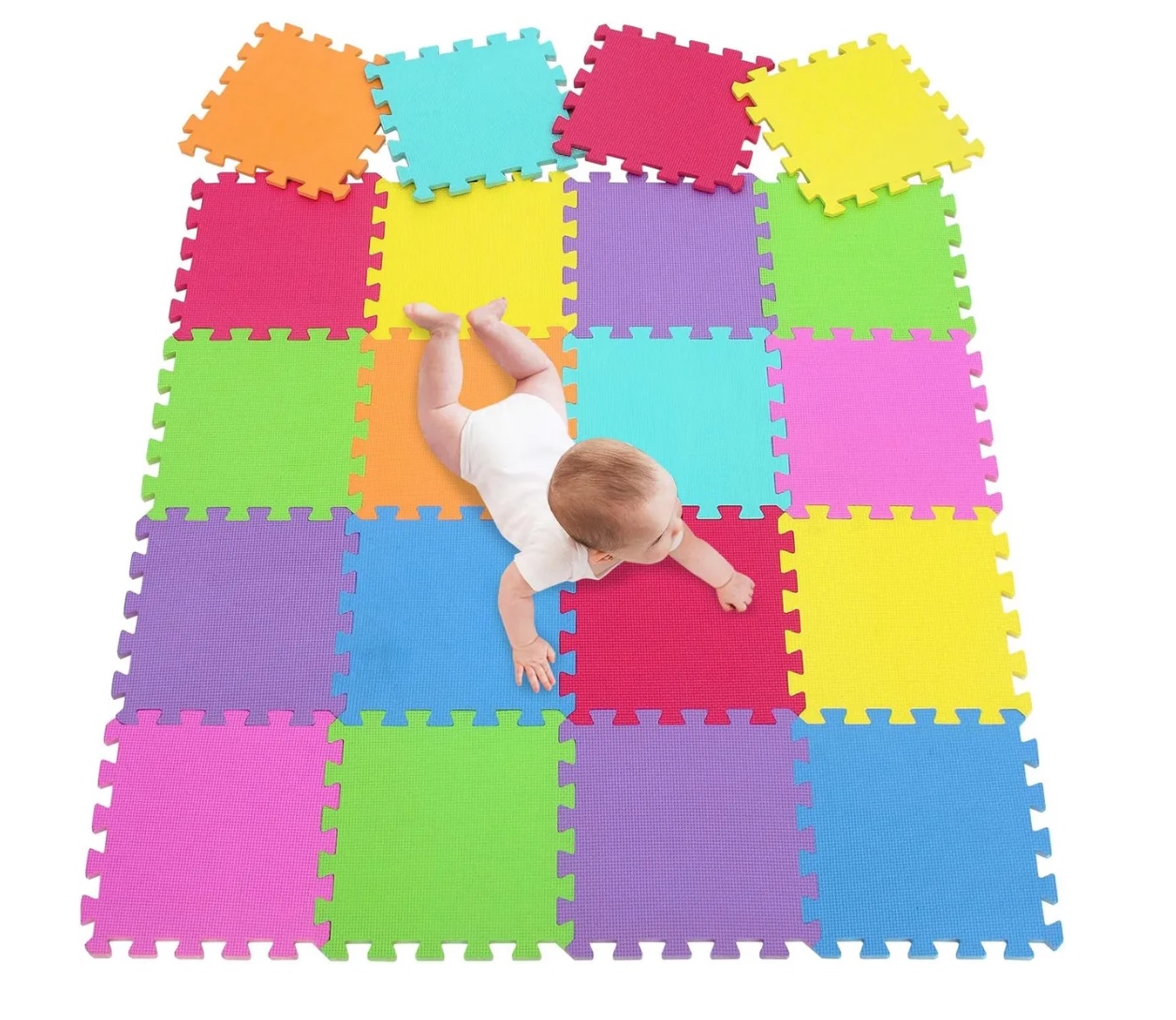 PACK 12  ALFOMBRA GOMA EVA ANTIGOLPE 60X60 - 2