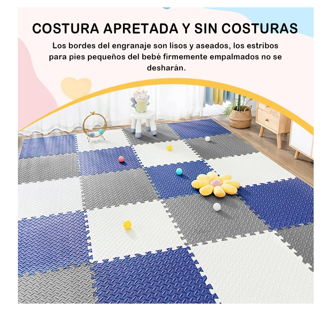 SET X8 PISO DE GOMA EVA BEBE - 2
