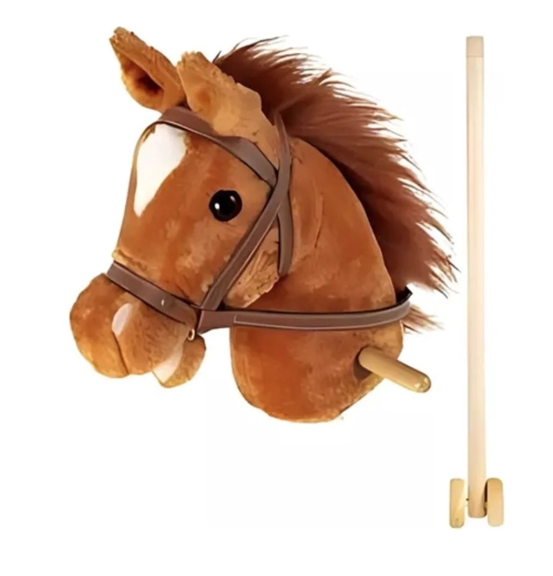 CABALLITO DE PALO CON SONIDO Y RUEDA - 2