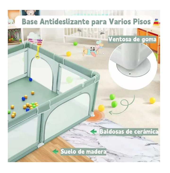 CORRALITO PLEGABLE GENE RICA - 5