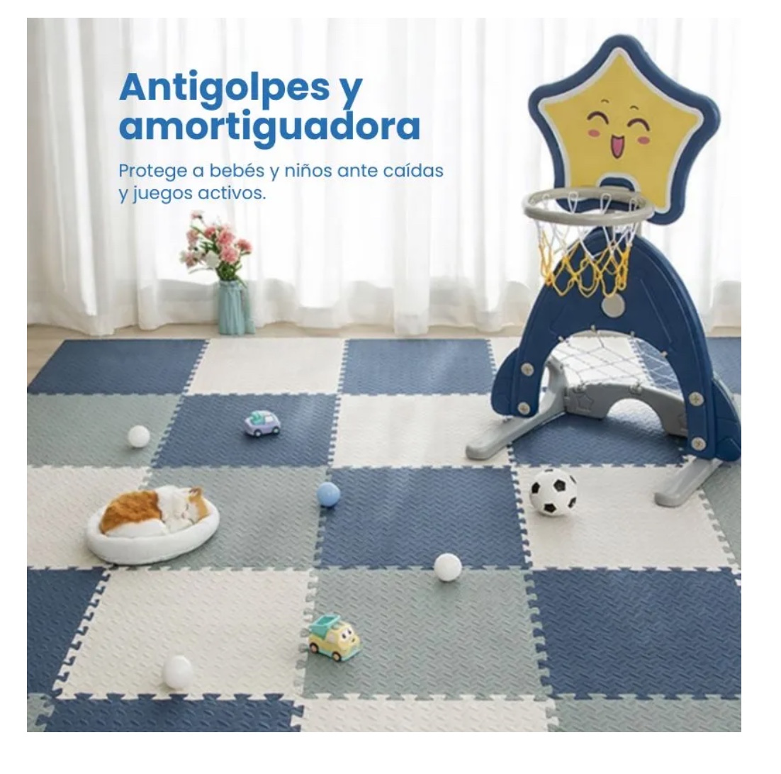ALFOMBRA PISO GOMA EVA ANTIGOLPES - 2