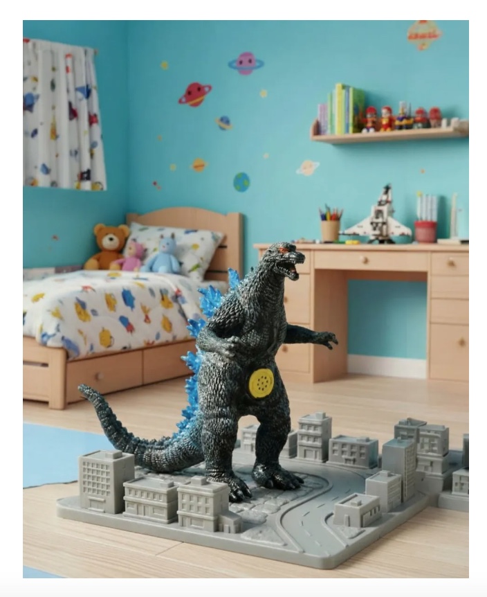 JUGUETE GODZILLA GIGANTE 52 CM - 2