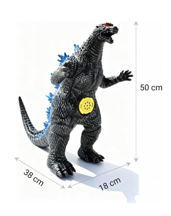 JUGUETE GODZILLA GIGANTE 52 CM - 3