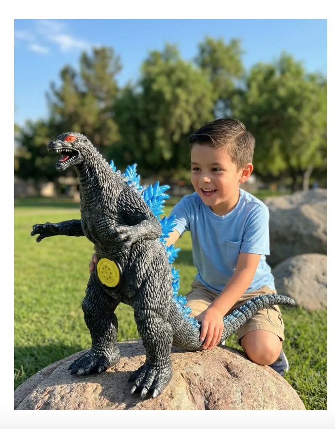 JUGUETE GODZILLA GIGANTE 52 CM - 5