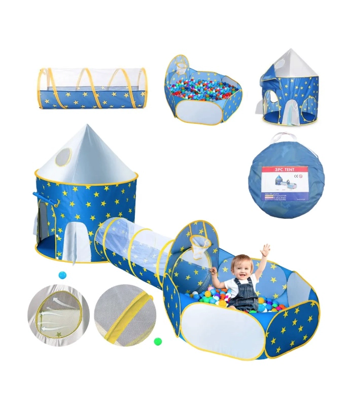 CARPA DE JUEGOS INFANTIL 3 EN 1 - 1