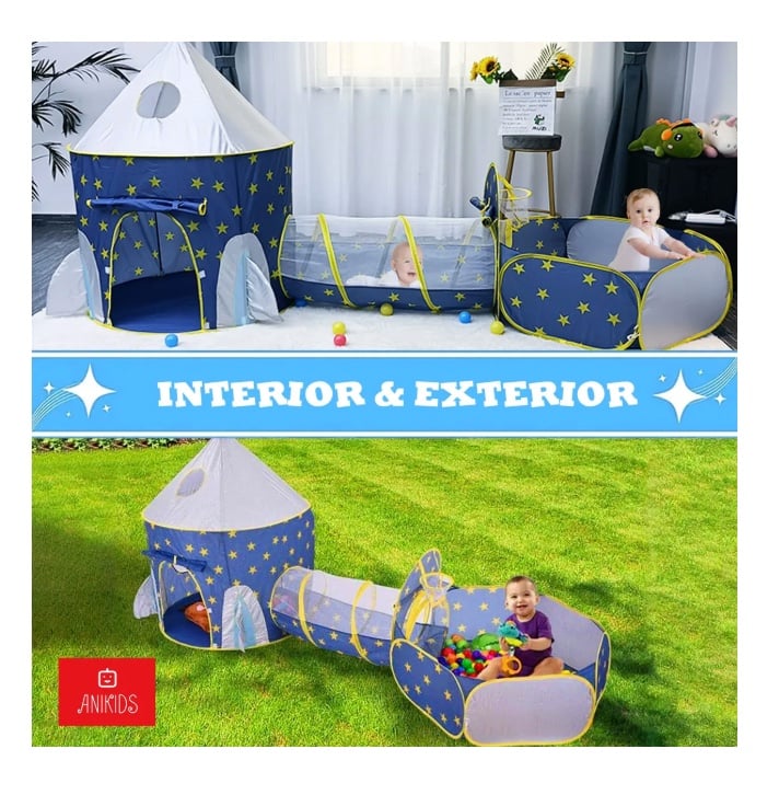 CARPA DE JUEGOS INFANTIL 3 EN 1 - 3