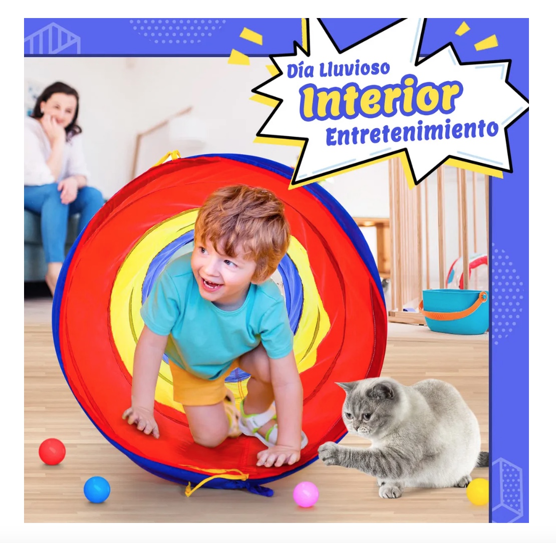 TUNEL DE JUEGO PARA NIÑOS - 5
