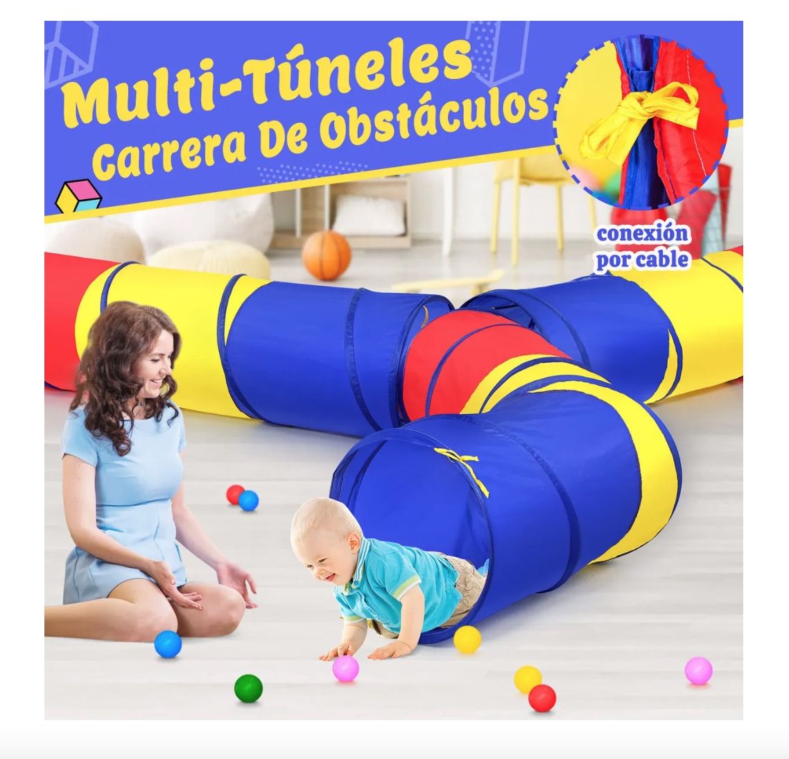 TUNEL DE JUEGO PARA NIÑOS - 7