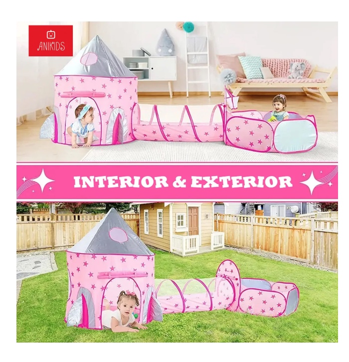 CARPA DE JUEGOS INFANTIL 3 EN 1 - 4