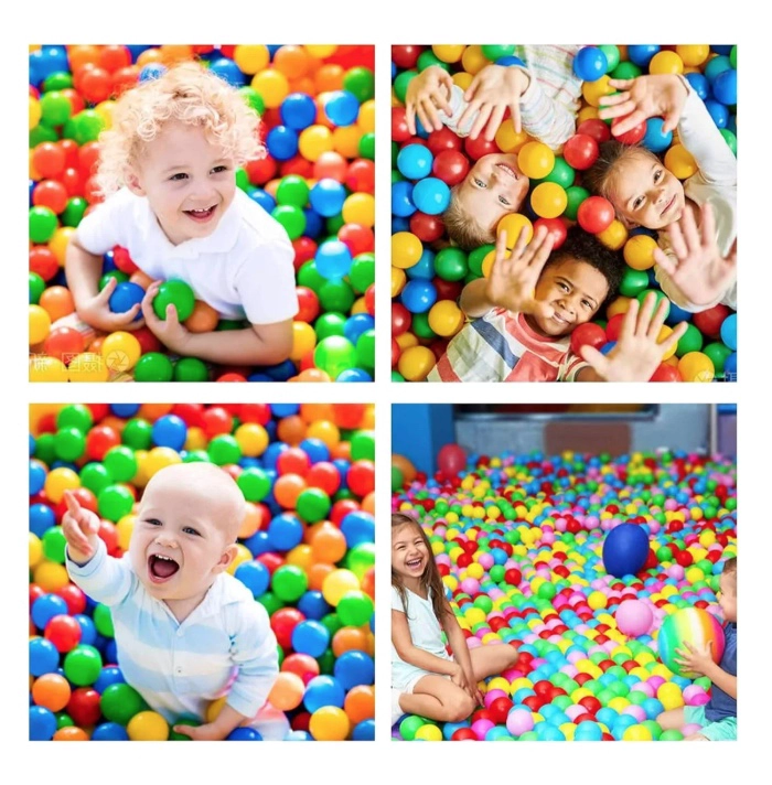 300 PELOTAS PLASTICA - 2