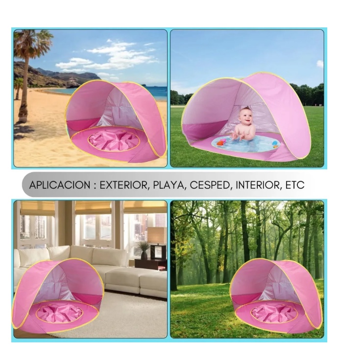 CARPA PLAYA BEBE  PISCINA - 3