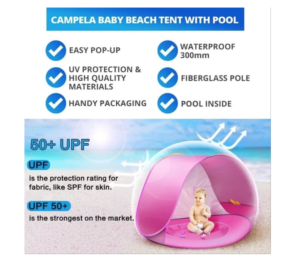CARPA PLAYA BEBE  PISCINA - 2