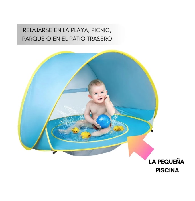 CARPA PLAYA BEBE  PISCINA - 2