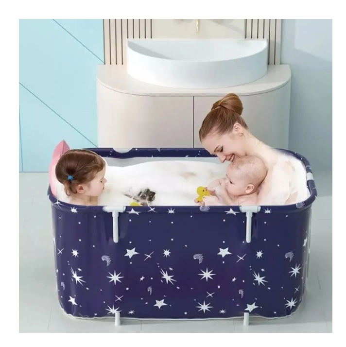 BAÑERA PLEGABLE PORTATIL ADULTOS Y NIÑOS - 2