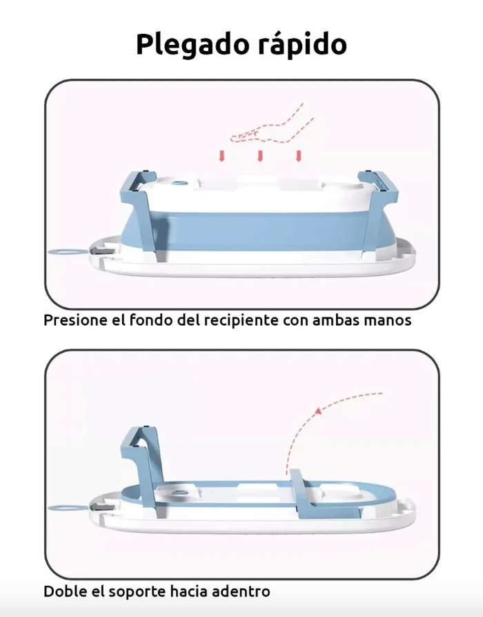 BAÑERA PLEGABLE PORTATIL - 7