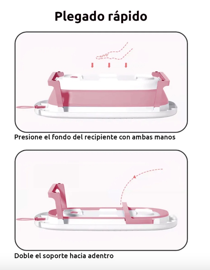 TINA BEBE BAÑERA PLEGABLE - 5