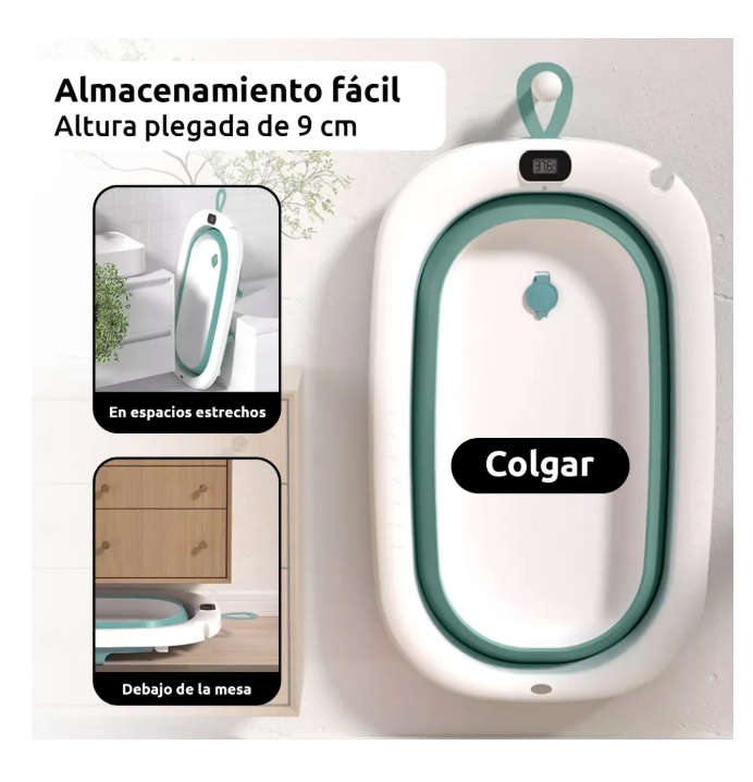 BAÑERA PLEGABLE PORTATIL - 5