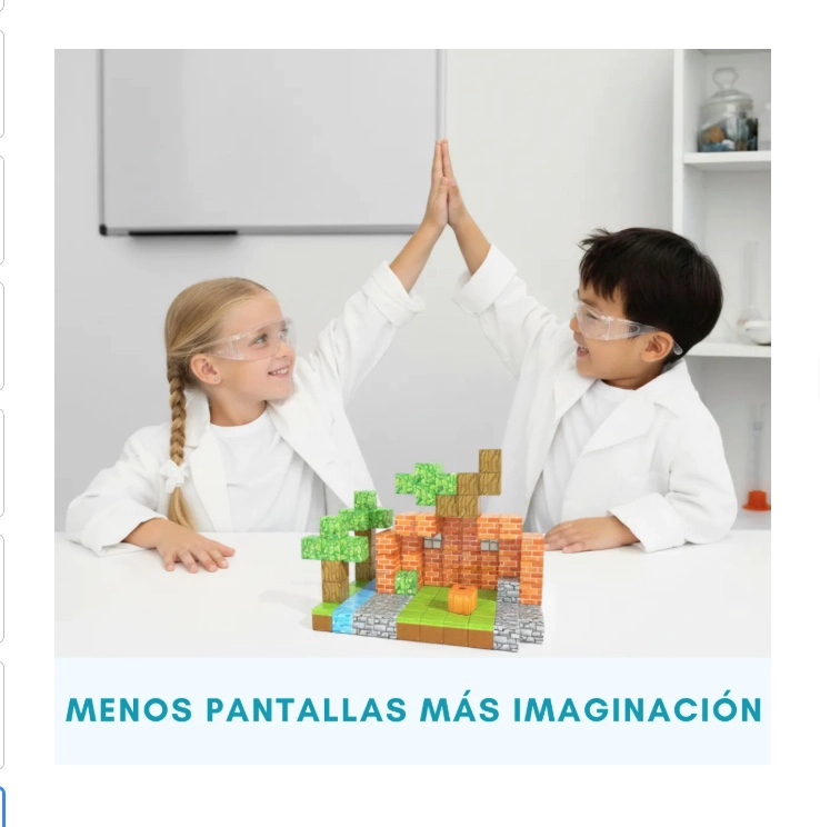 CUBOS MAGNETICOS CONSTRUCCION 102 PIEZAS - 6