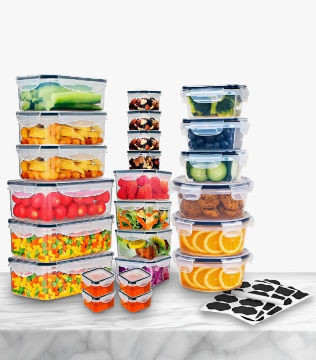 RECIPIENTES HERME TICOS DE COCINA SET 24 PZ - 1