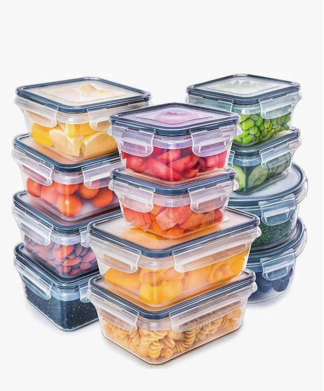 SET DE 12 HERME TICOS PARA COMIDA - 1
