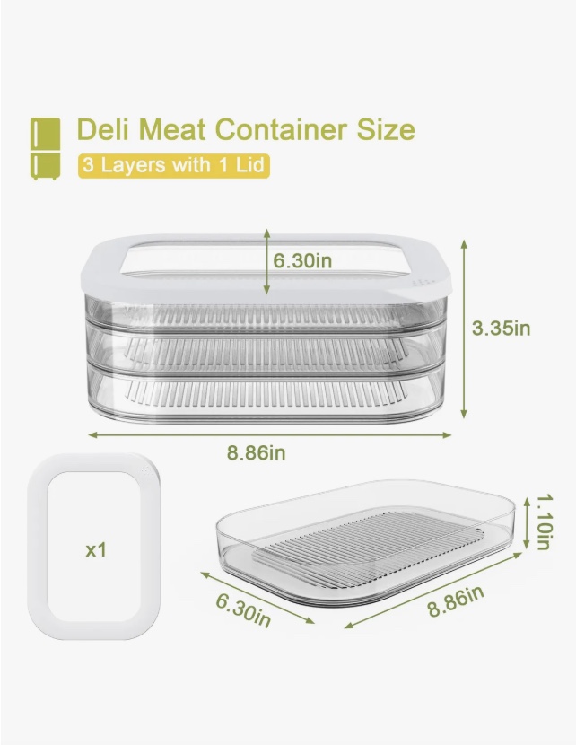 CAJA DE ALMACENAMIENTO DE ALIMENTOS - 2