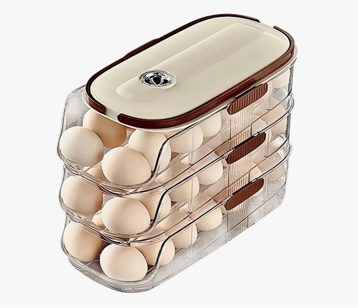 CAJA DE ALMACENAMIENTO HUEVOS DESLIZANTE - 1