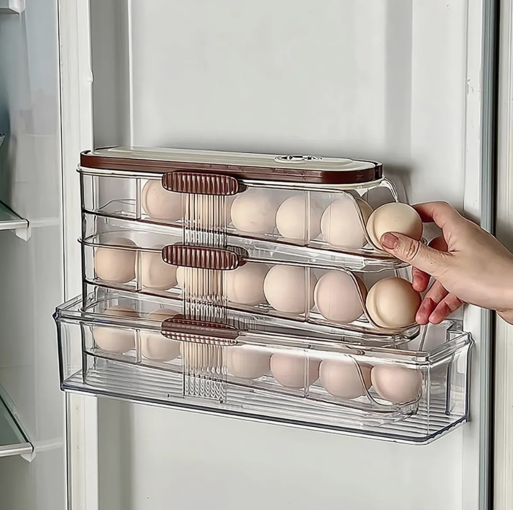 CAJA DE ALMACENAMIENTO HUEVOS DESLIZANTE - 2