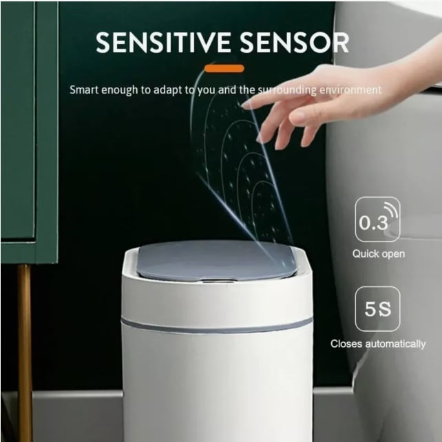 BASURERO BAÑO AUTOMATICO SENSOR - 6
