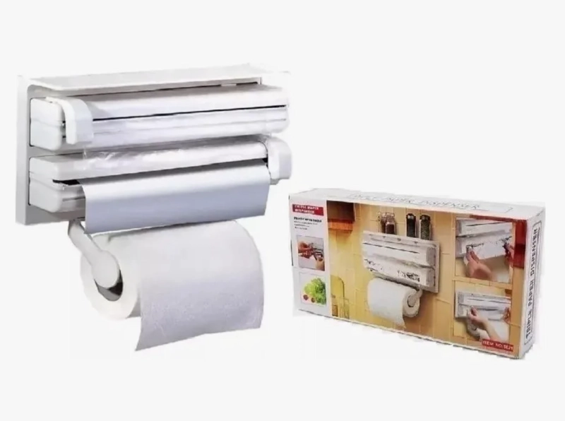DISPENSADOR TRIPLE PAPEL DE COCINA - 2