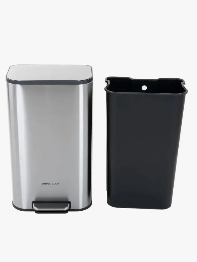 BASURERO 30L CON PEDAL - 6