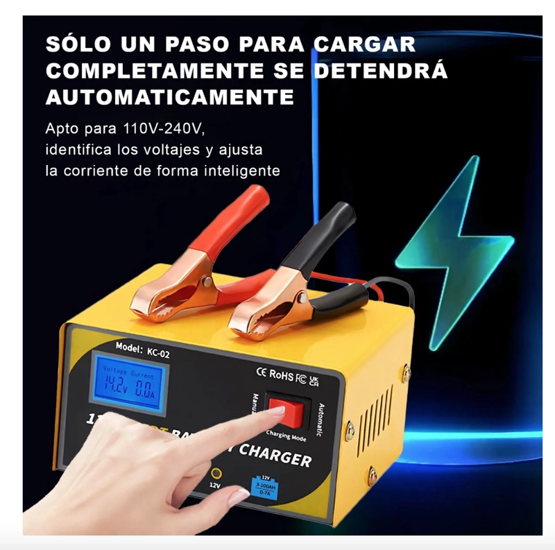 CARGADOR DE BATERIA AUTOMATICO - 2