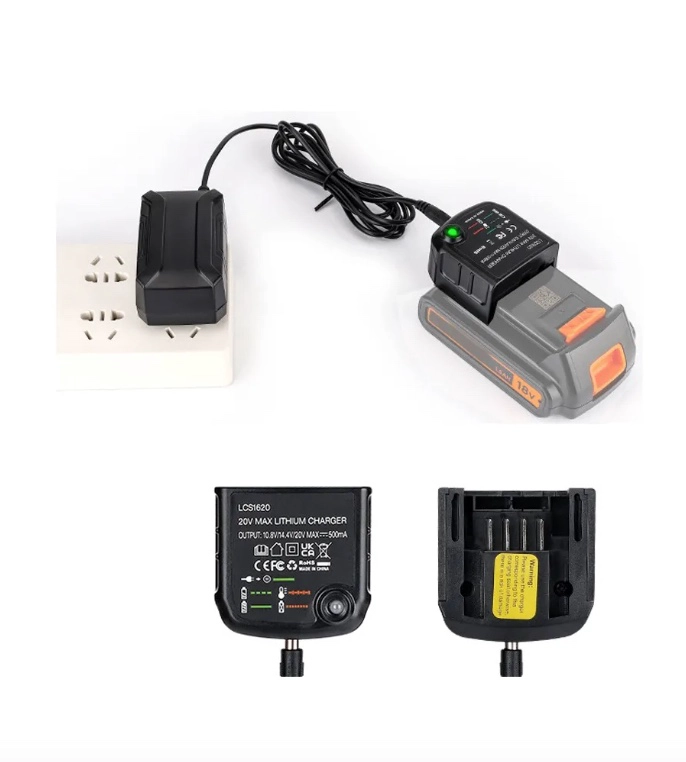 CARGADOR ATORNILLADOR PARA BLACK DECKER DE 20 VOLT - 4