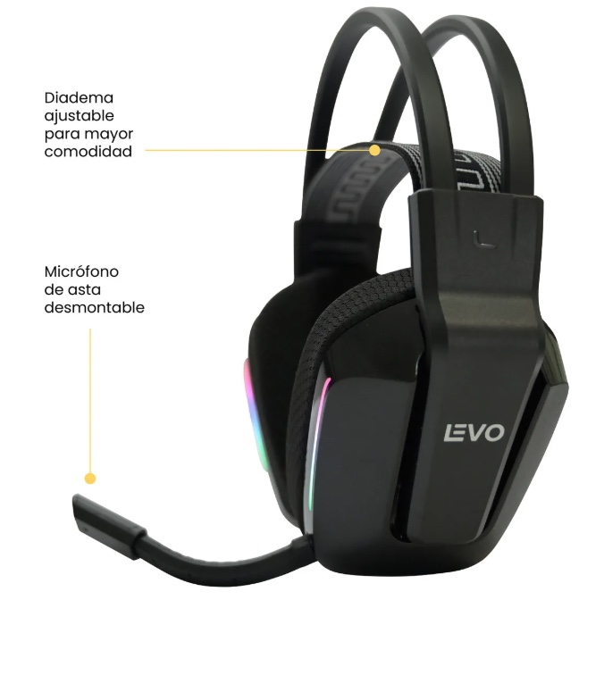 AUDIFONO GAMER INALAMBRICO - 7