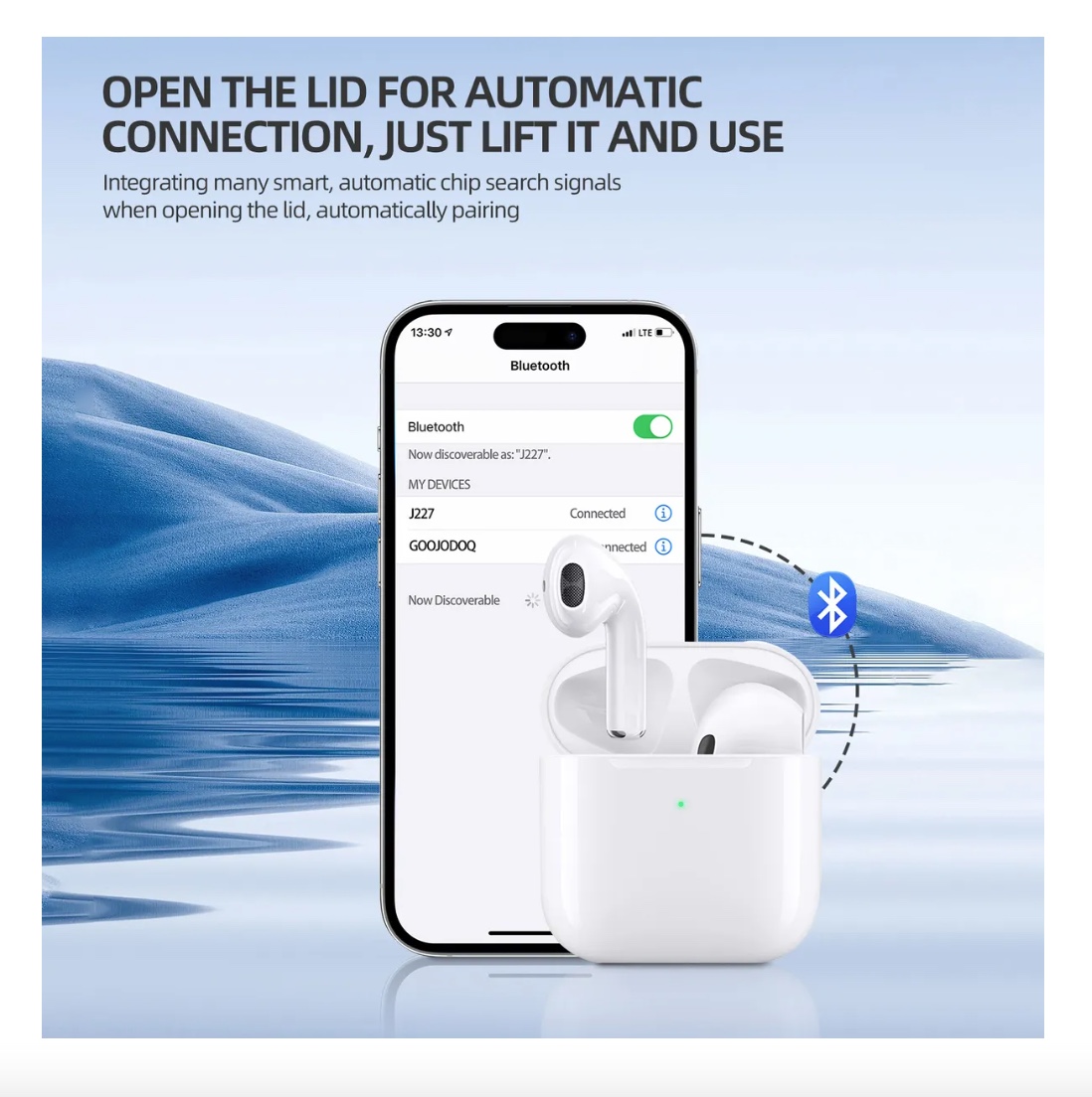 AUDIFONOS INALAMBRICOS BLUETOOTH IN-EAR - 5