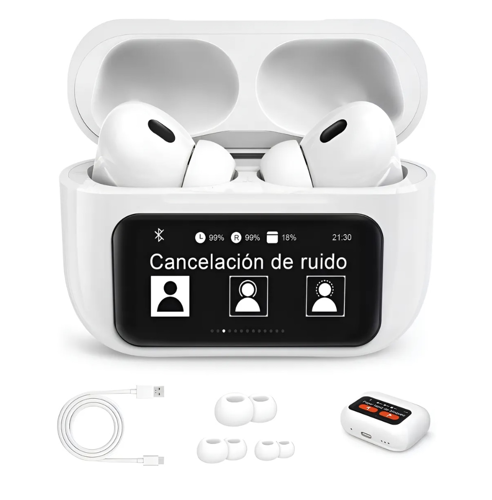 AURICULAR PANTALLA BLUETOOTH INALAMBRICO - 1