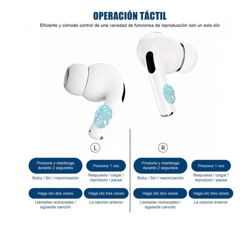 AURICULAR PANTALLA BLUETOOTH INALAMBRICO - 7