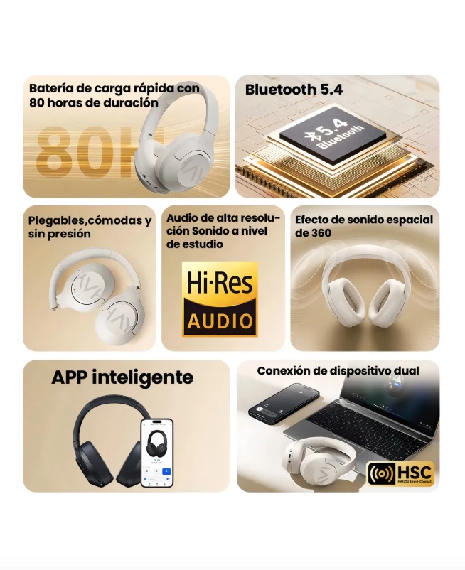AUDIFONOS GAMER INALAMBRICOS/CON MICROFONO - 2