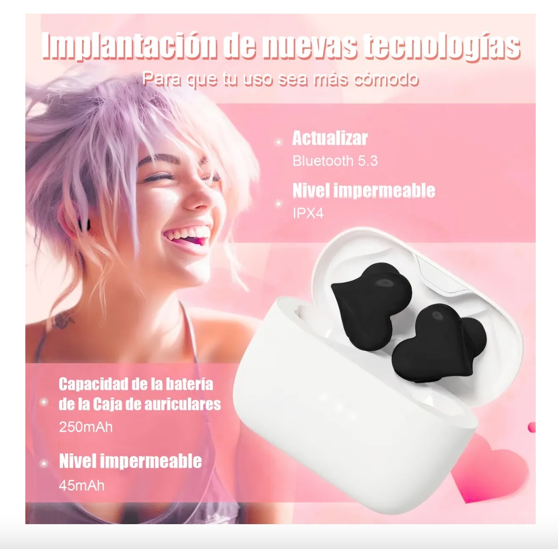 AURICULARES IN-EAR INALAMBRICO BLUETOOTH - 3