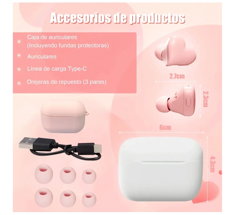 AURICULARES IN-EAR INALAMBRICO BLUETOOTH - 2