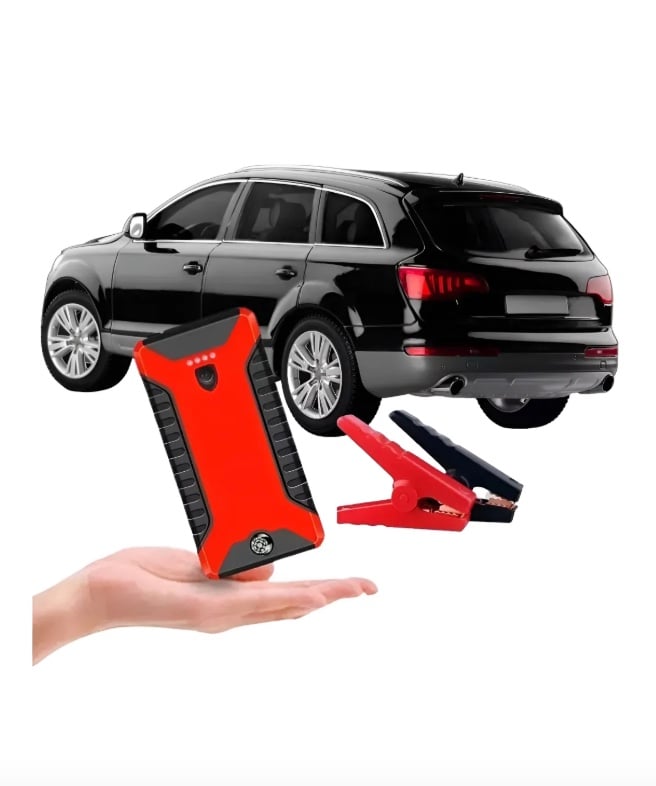 PARTIDOR DE BATERIA PARA AUTO + CARGADOR USB TELEFONO - 1