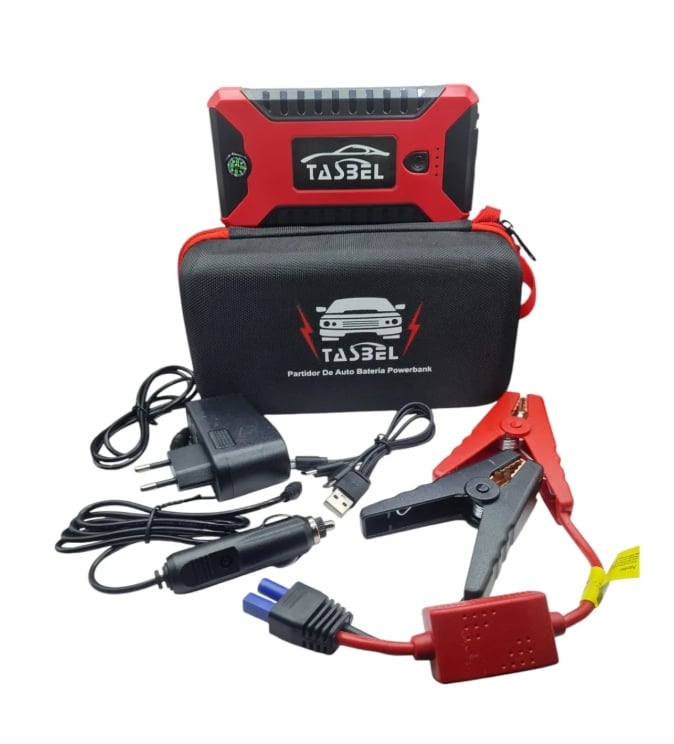 PARTIDOR DE BATERIA PARA AUTO + CARGADOR USB TELEFONO - 2