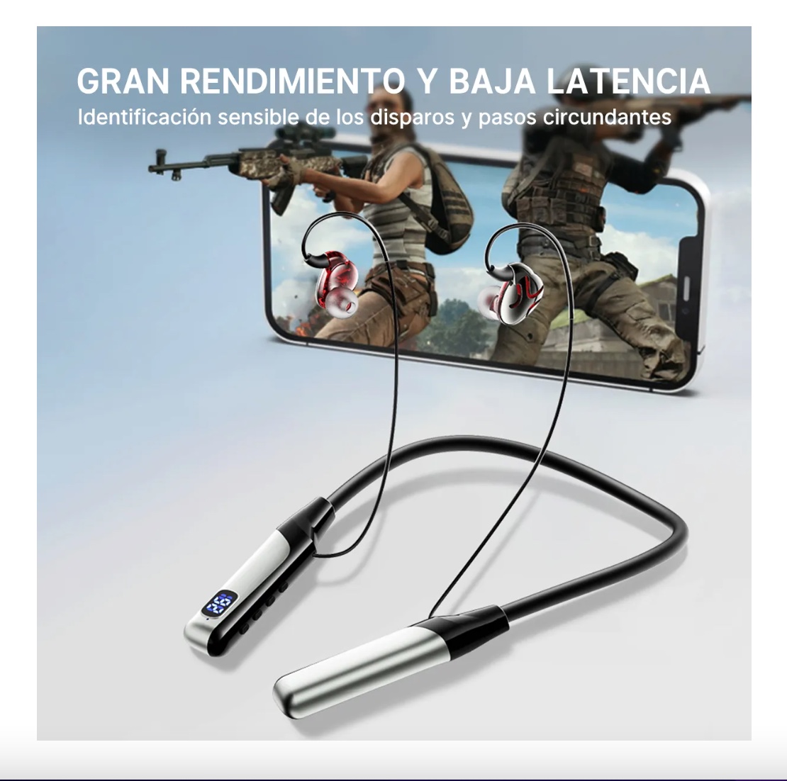 AUDIFONO INALAMBRICO DEPORTIVO - 3