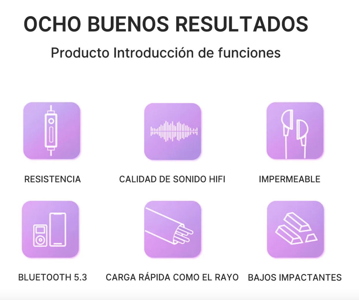 AUDIFONO INALAMBRICO DEPORTIVO - 8