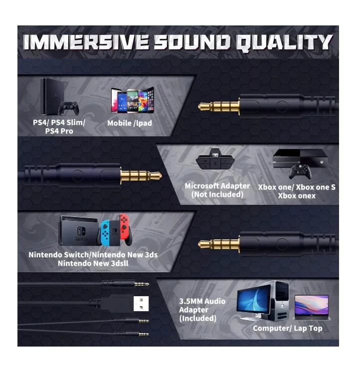 AUDIFONOS GAMER - 6