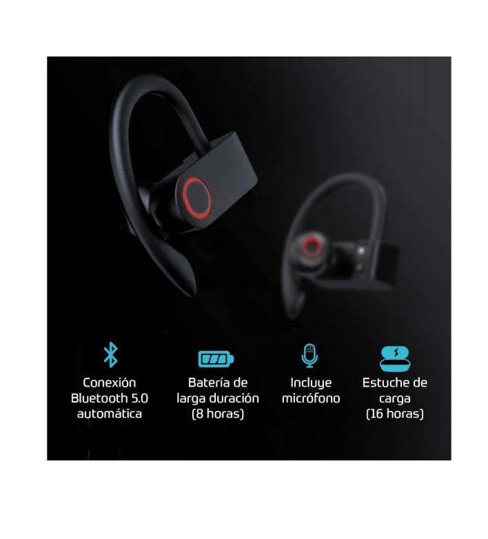 AUDIFONOS DEPORTIVOS INALAMBRICOS - 2